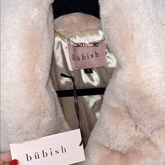 NWT Bubish Luxe Faux Fur Jacket - Picture 3 of 4
